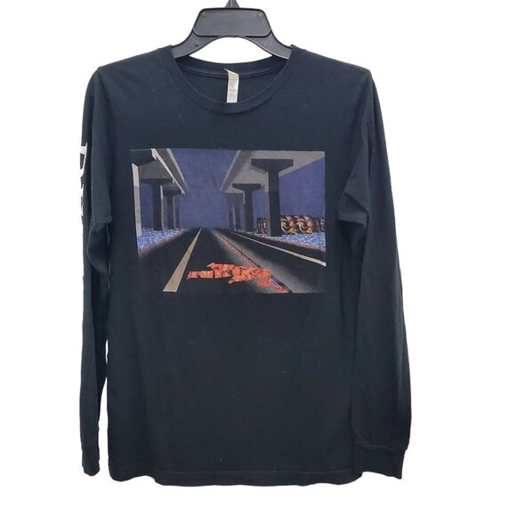 Canvas Black Alt-J Relaxer Tour 2018 North America LS Double Sided Concert Tee S - Picture 1 of 6